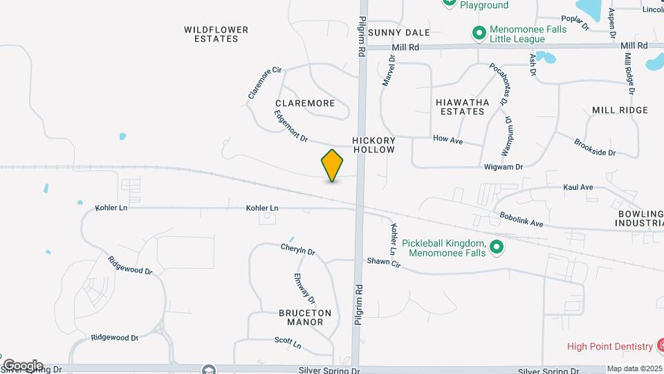 15751 Hawthorne Dr Map and Location Details