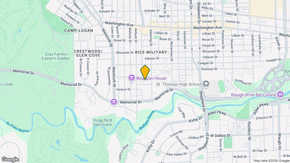 5438 Crooms St Map and Location Details