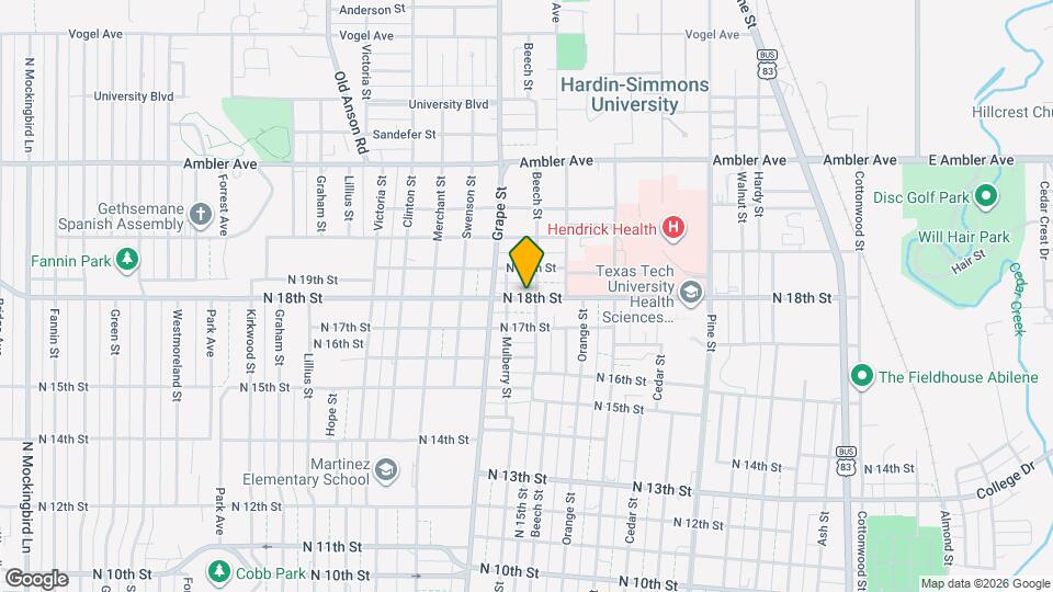 1510 N 18th St Map and Location Details