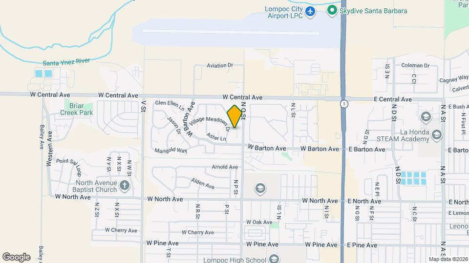 1221 Primrose Ct Map and Location Details