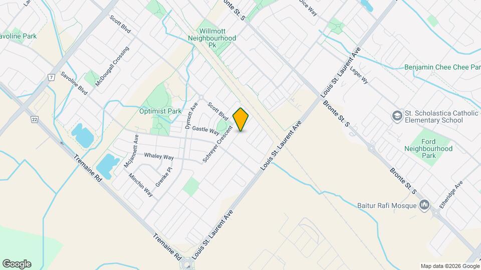 266 Cedric Terrace Map and Location Details