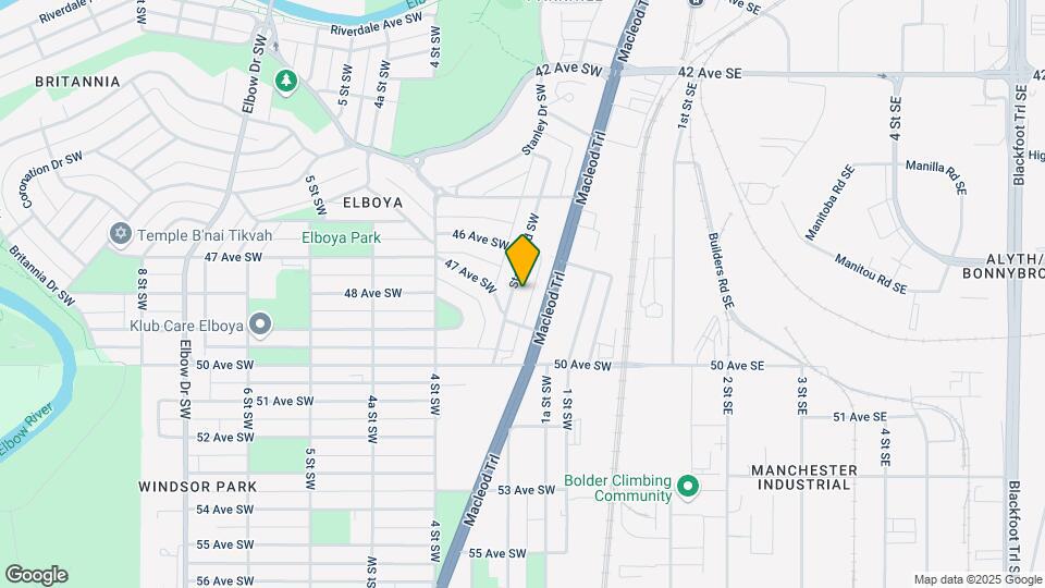 4724 Stanley Rd SW Map and Location Details
