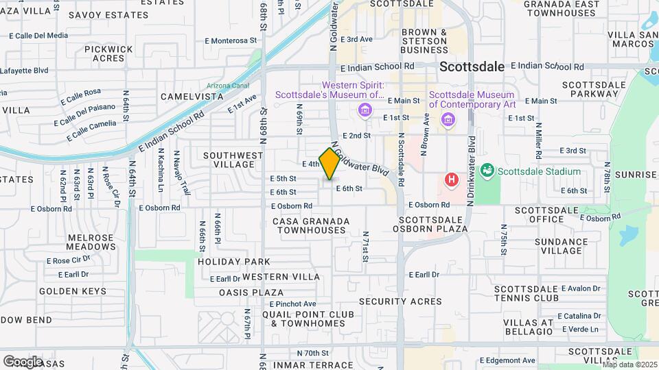 6990 E 6th St Map and Location Details