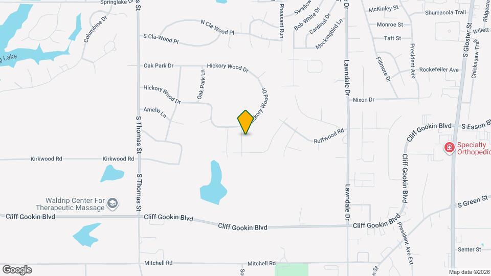 2311 Shady Wood Dr Map and Location Details