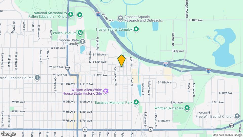 1215 Sylvan St, Unit 6 Map and Location Details