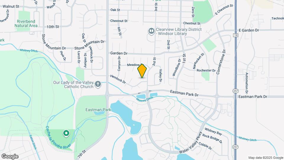 304 Hemlock Dr Map and Location Details