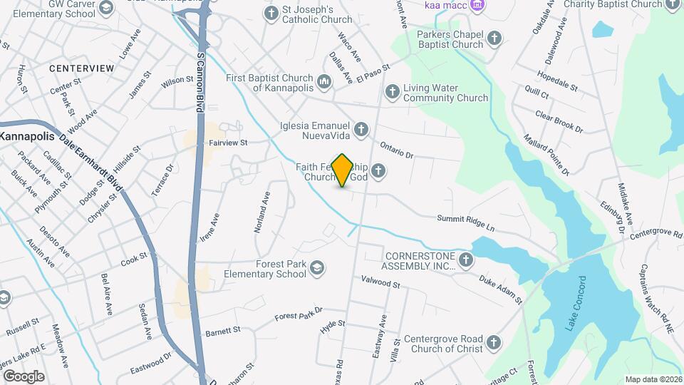 1470 Mitchell Glen St Map and Location Details