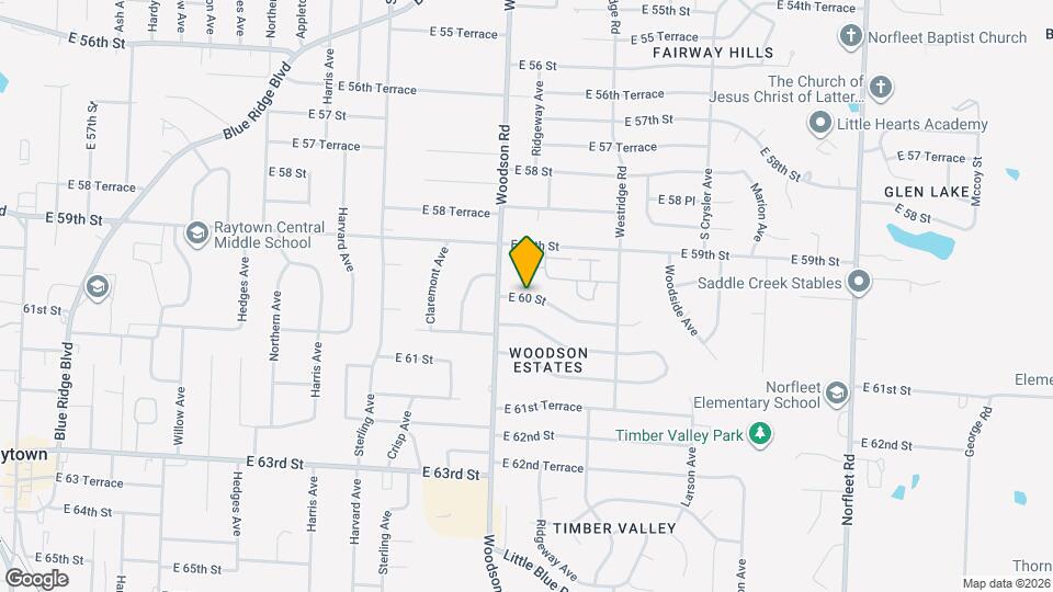 11702 E 60 St Map and Location Details