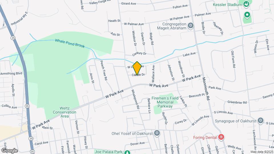 5 Carole Dr Map and Location Details