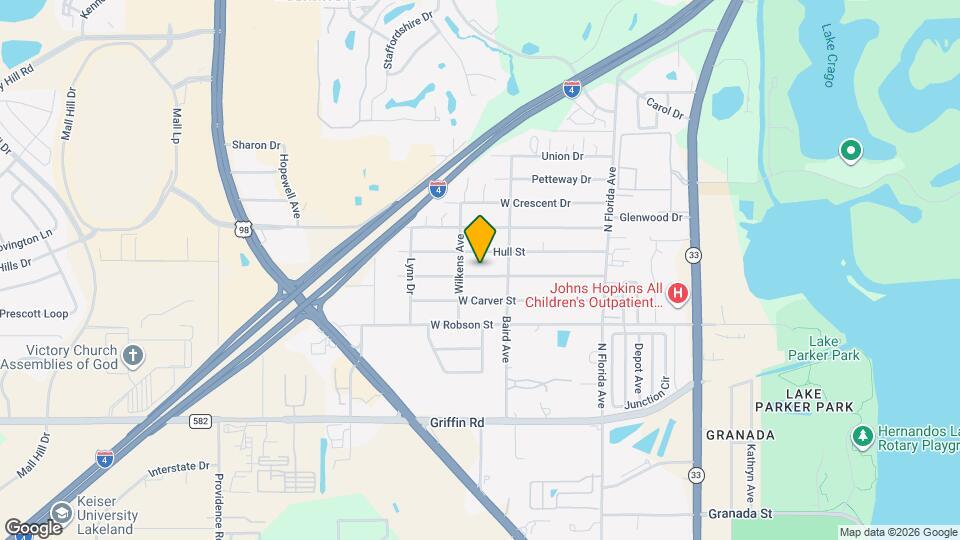 605 Hennessee St Map and Location Details