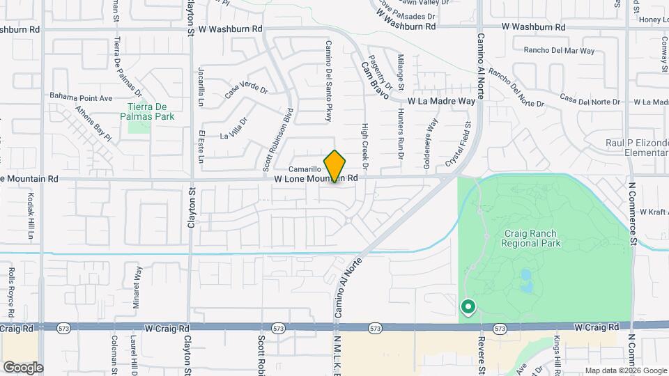 1525 Garden Swing Ave Mapa y Detalles de la Ubicación