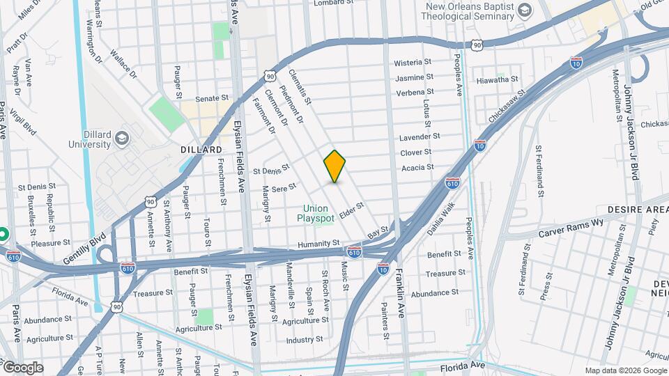 3630 Piedmont Dr Map and Location Details