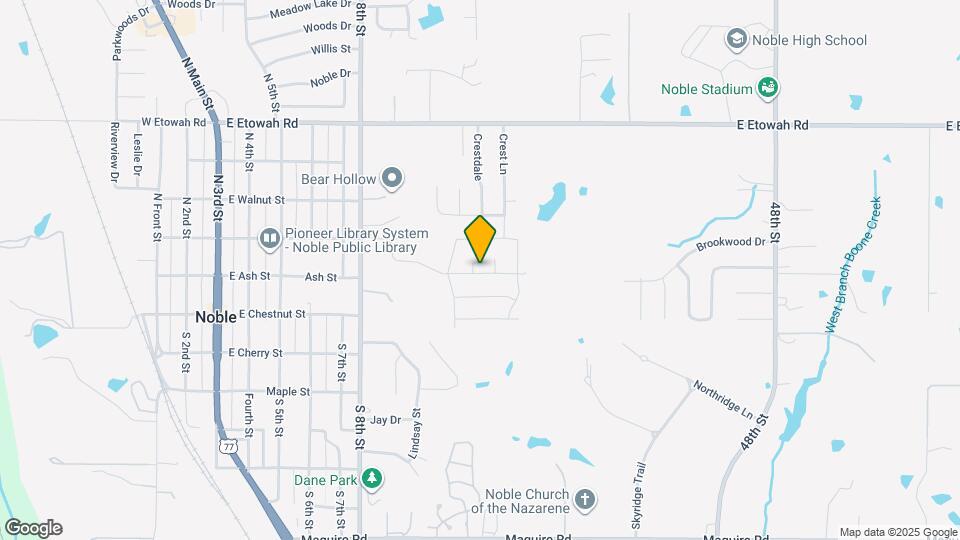 201 Juniper Cir Map and Location Details