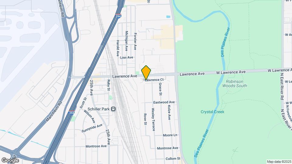 9521 Lawrence Ct Map and Location Details