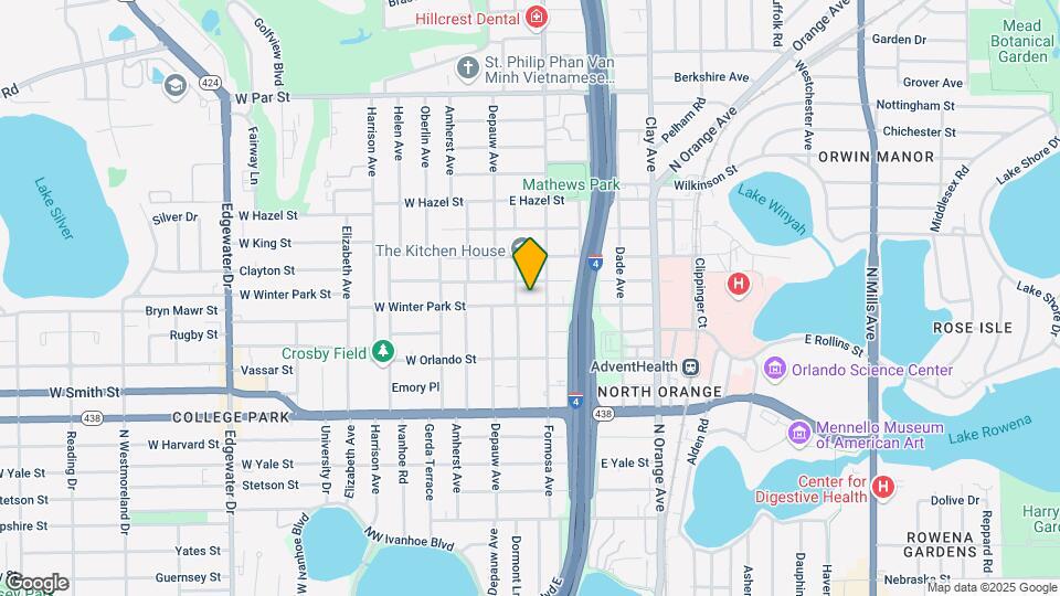 35 E Winter Park St Map and Location Details