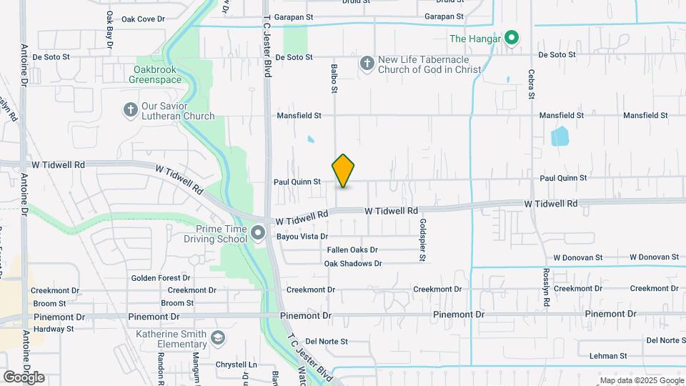 3119 Paul Quinn St Map and Location Details