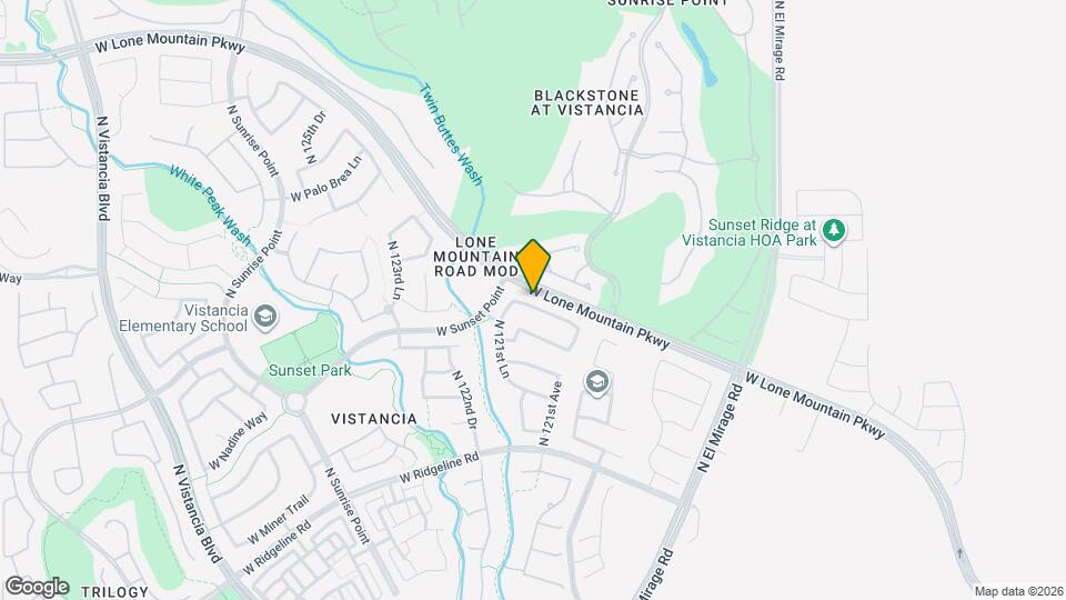 12122 W Dove Wing Way Map and Location Details