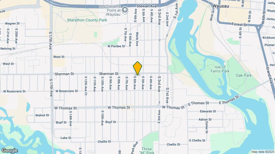 905 S 6th Ave Map and Location Details