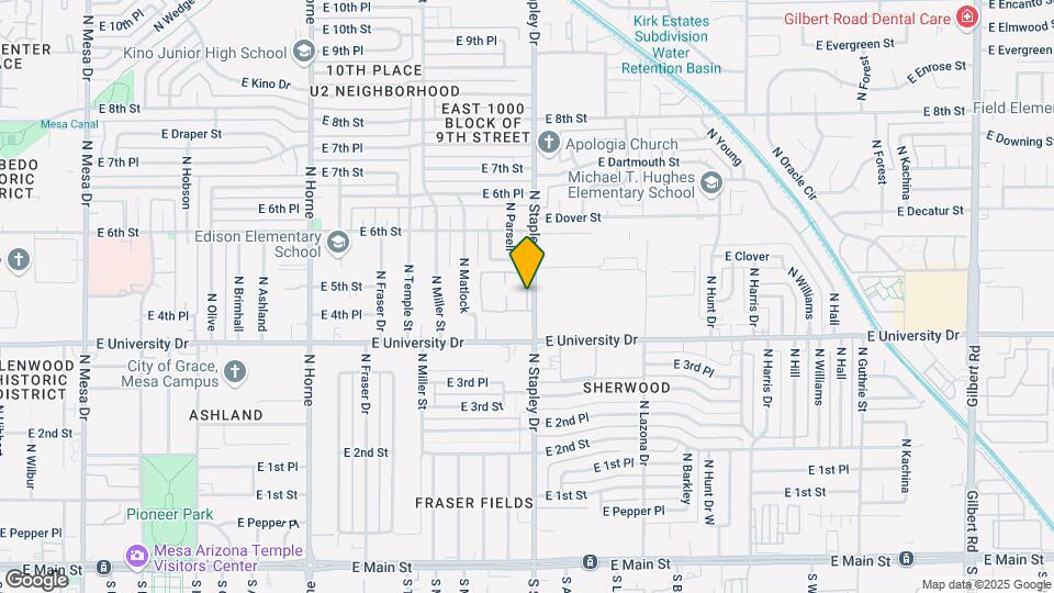 520 N Stapley Dr, Unit 209 Map and Location Details