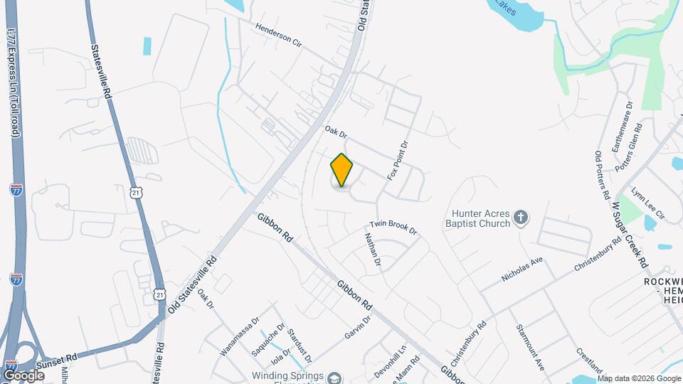 6907 Hopkins Street Map and Location Details