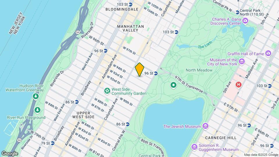 49 W 94th St Mapa y Detalles de la Ubicación