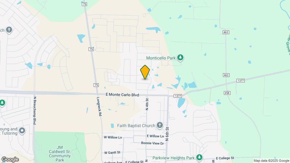 418 Madison Way Map and Location Details