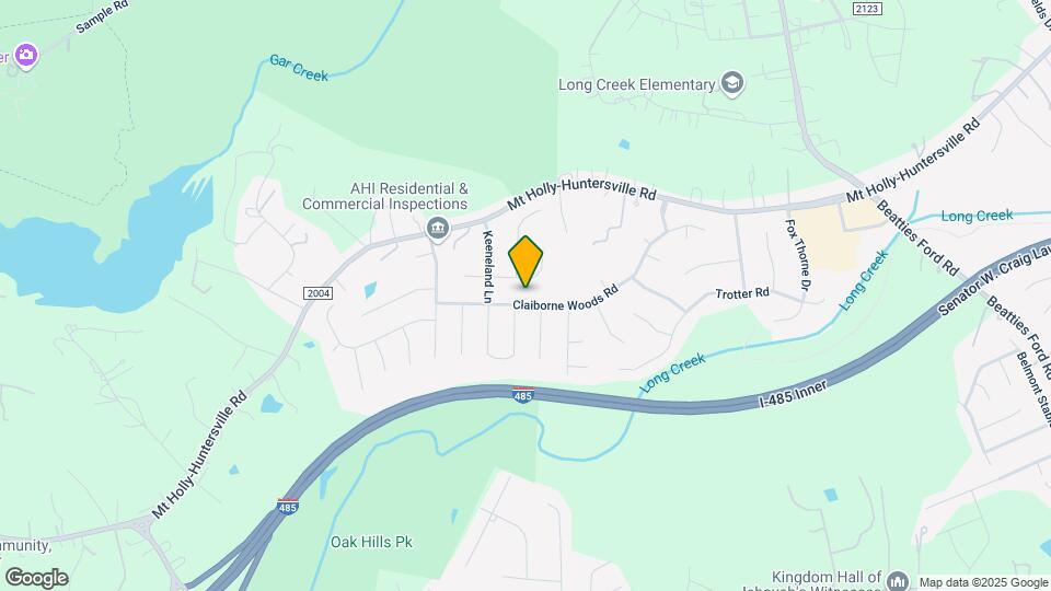 7329 Claiborne Woods Rd Map and Location Details