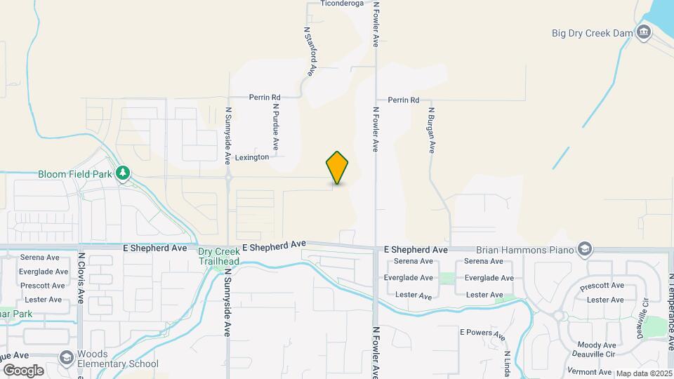 2143 N Renn Ave Map and Location Details