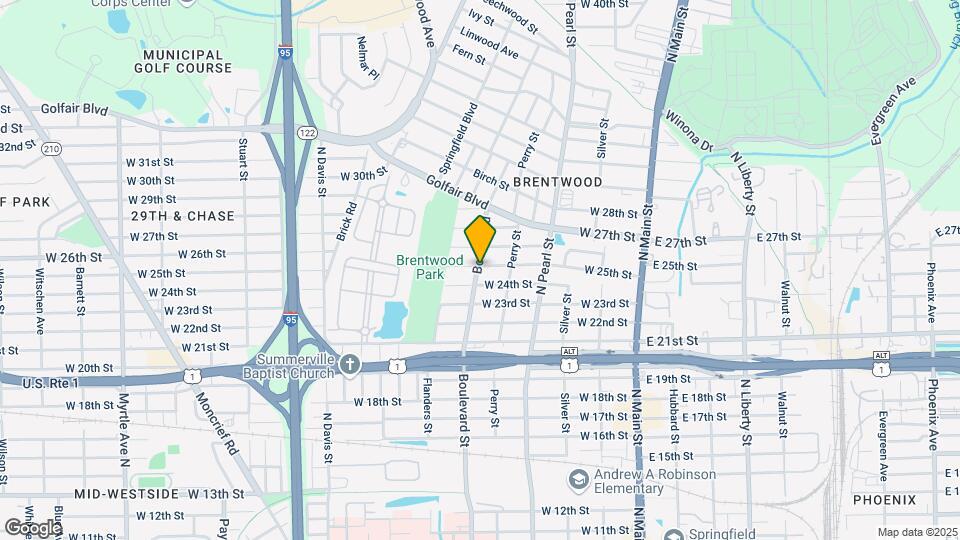 3423 Boulevard St Map and Location Details
