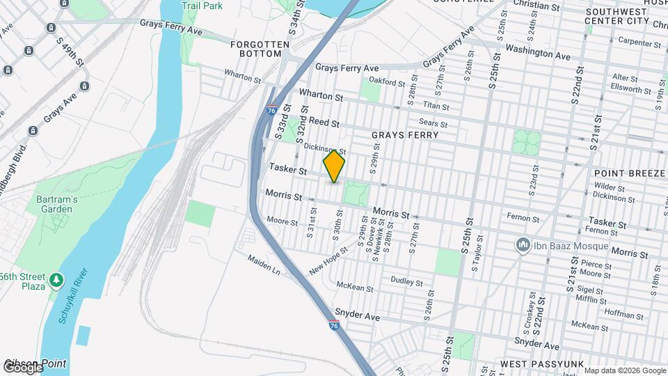 1609 S LeCount St Map and Location Details