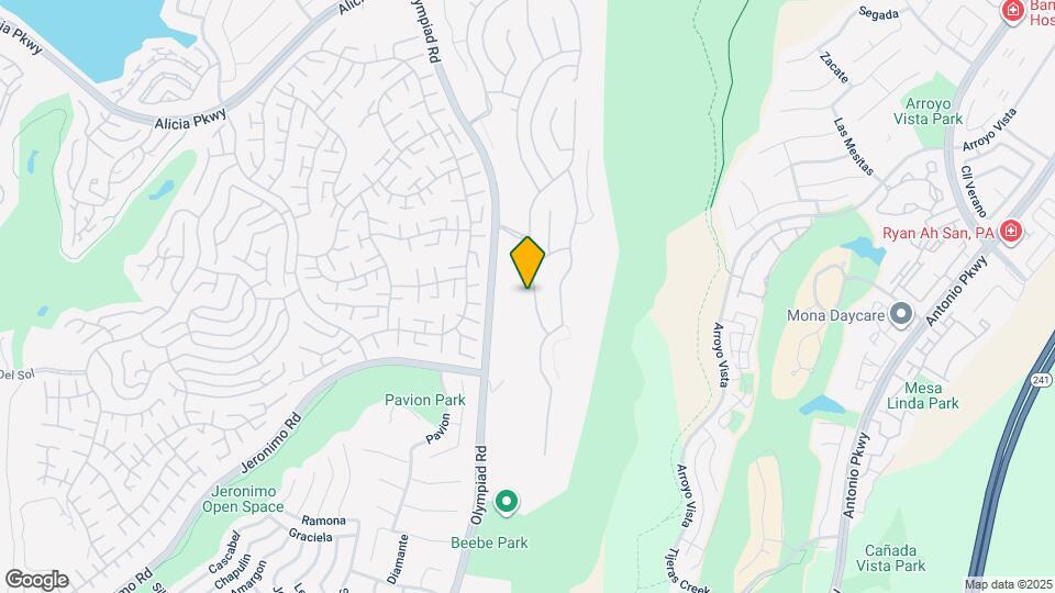 23689 Castle Rock Map and Location Details