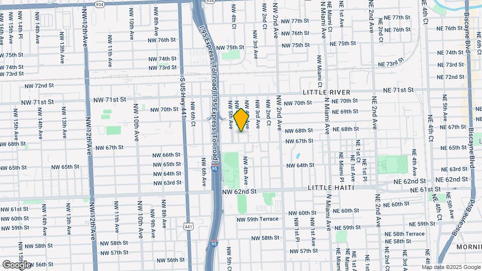 6729 NW 4th Ct Map and Location Details