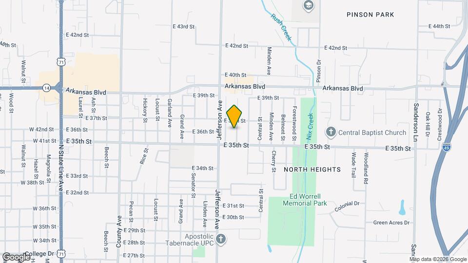 3509 Greenwood Ave Mapa y Detalles de la Ubicación