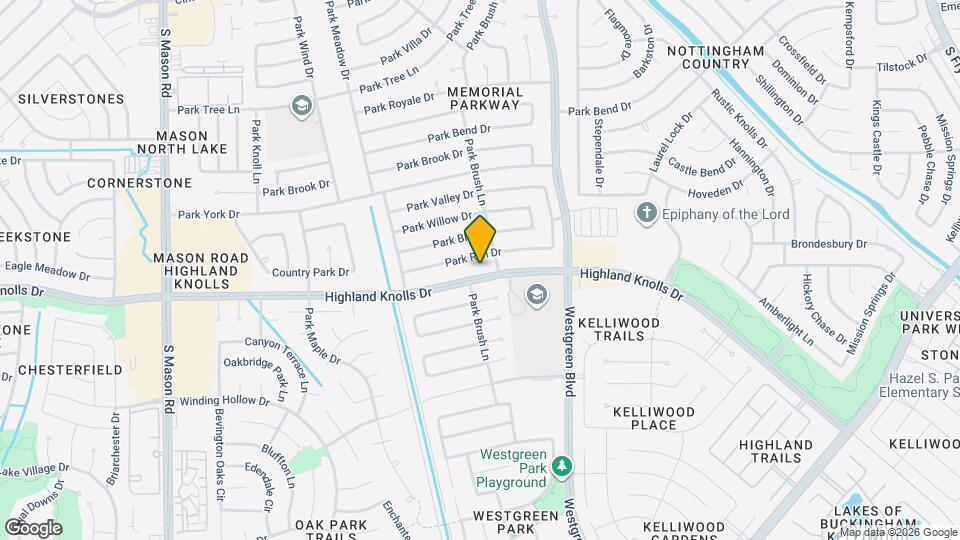 21314 Highland Knolls Dr Map and Location Details
