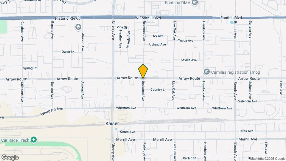8516 Redwood Ave Map and Location Details