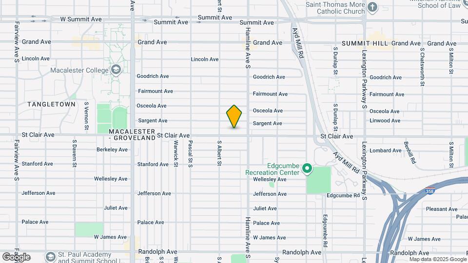 1369 Saint Clair Ave, Unit Upper Map and Location Details