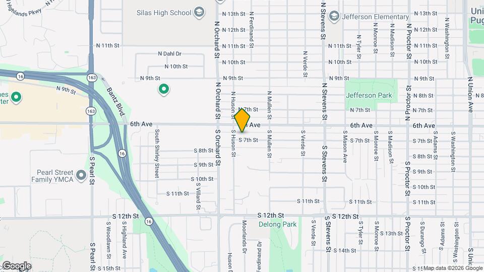 4845 S 7th St Map and Location Details
