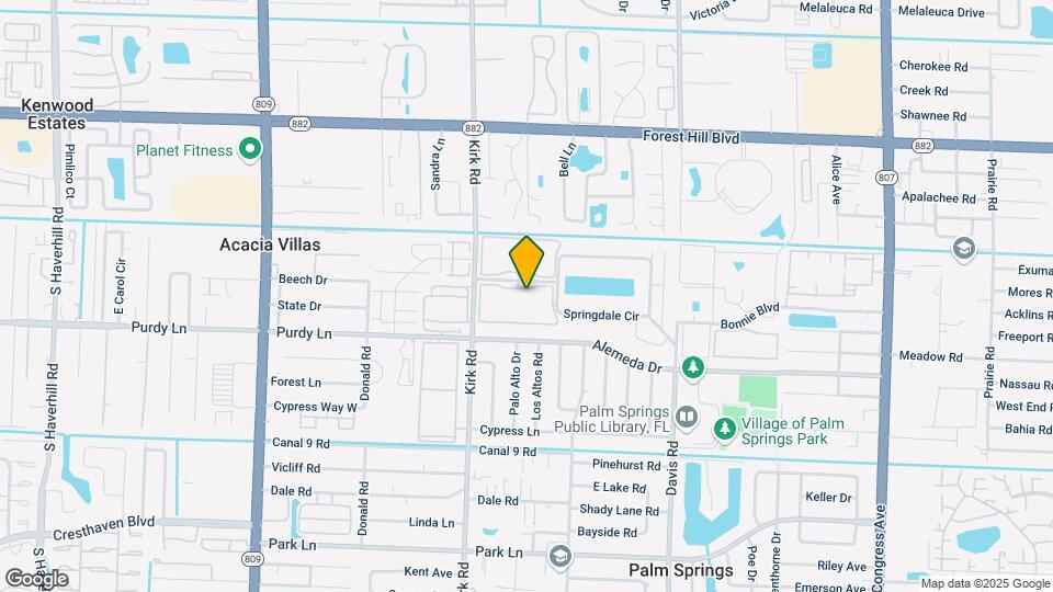 2000 Springdale Blvd, Unit 204 Mapa y Detalles de la Ubicación