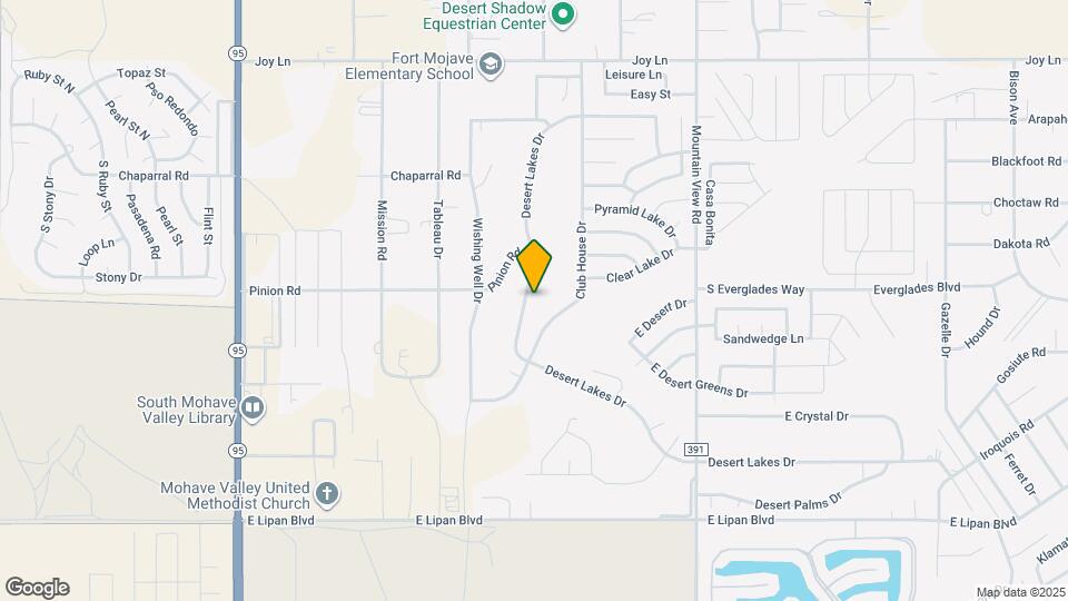 5736 Desert Lakes Dr Map and Location Details