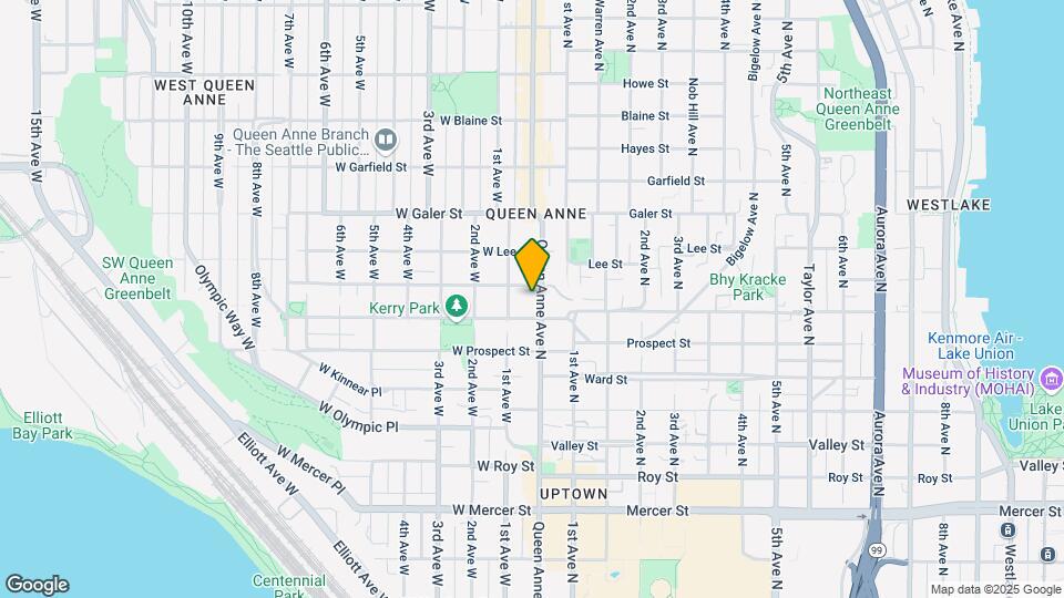 1215 Queen Anne Ave N Map and Location Details