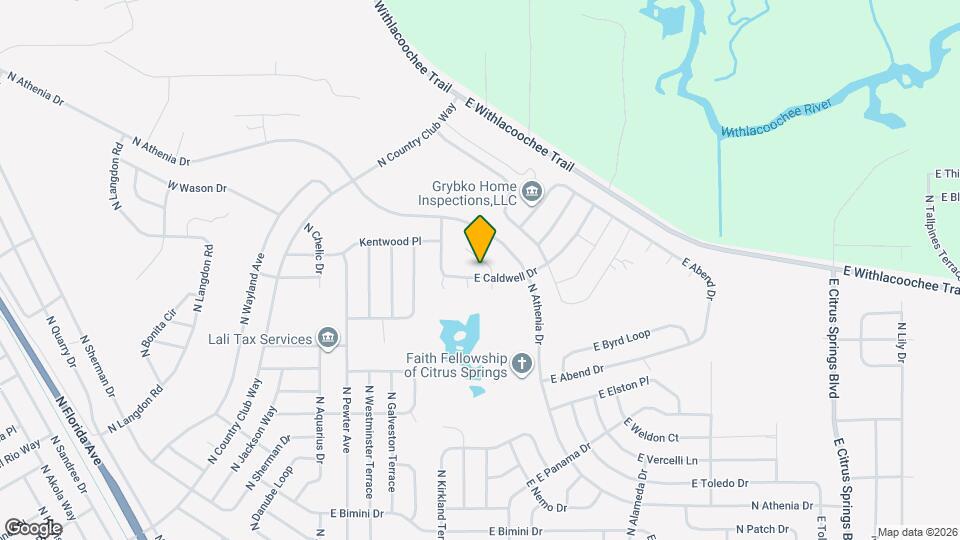 387 E Caldwell Dr Map and Location Details
