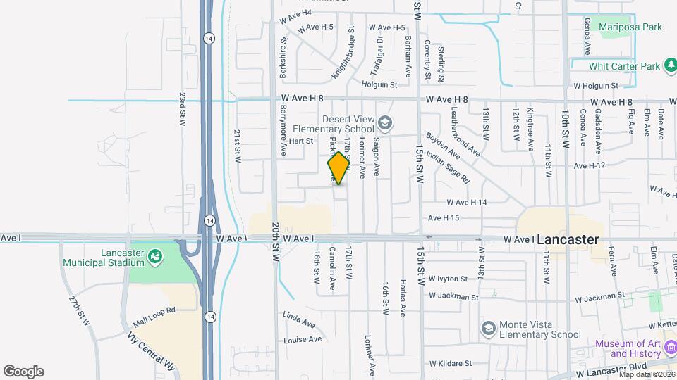 45308 Pickford Ave Map and Location Details