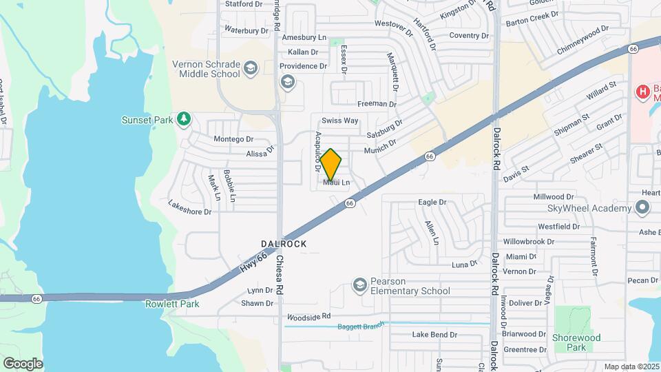 7614 Maui Ln Map and Location Details