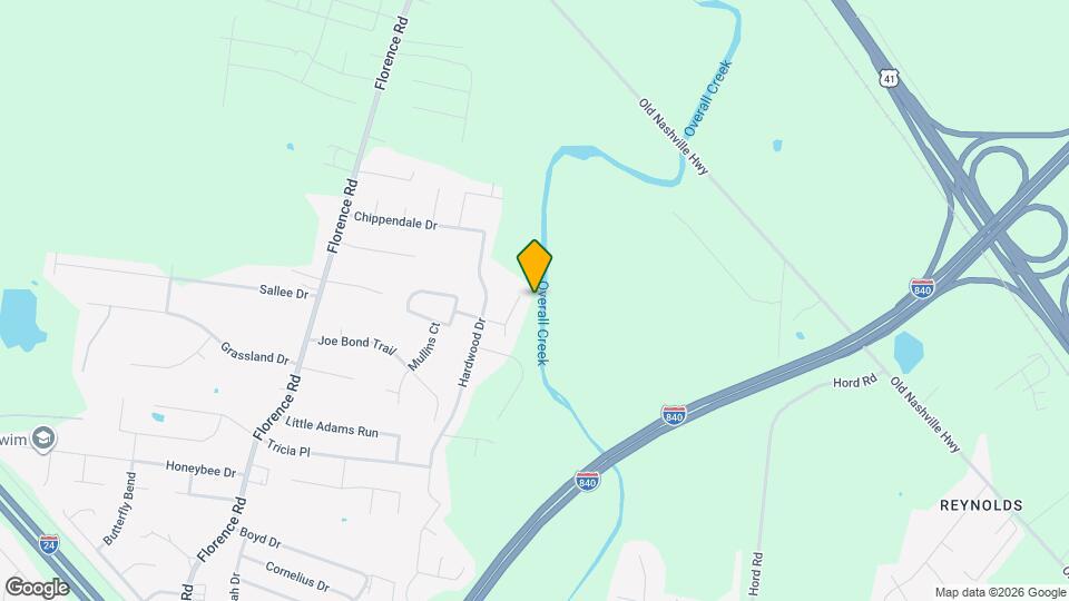 4205 Nandina Ct Mapa y Detalles de la Ubicación