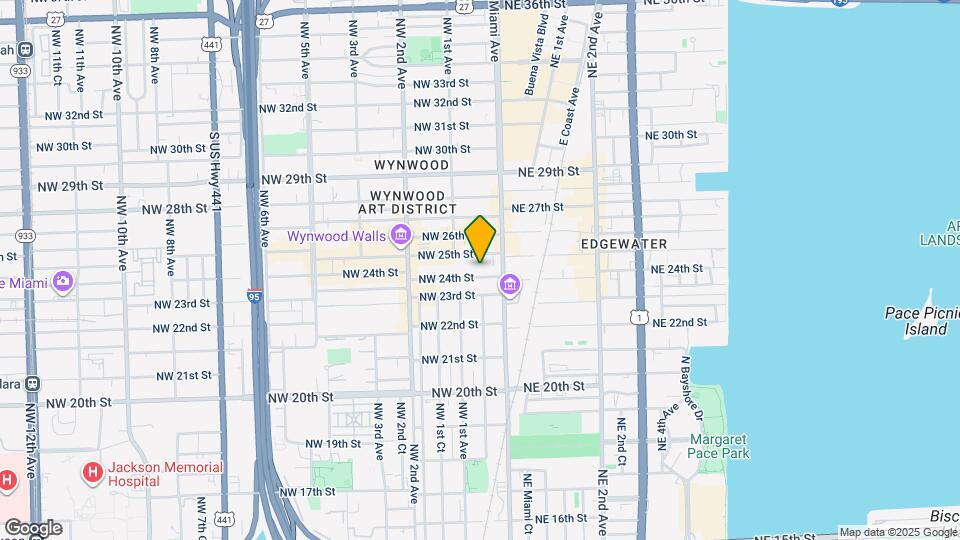 55 NW 24th St, Unit A1 Mapa y Detalles de la Ubicación