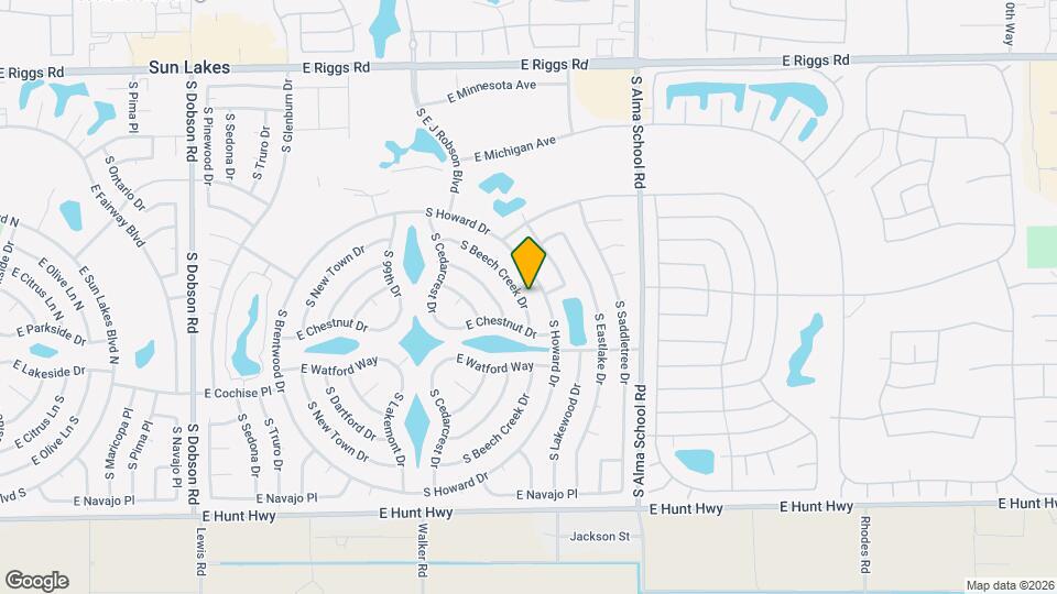 26001 S Beech Creek Dr Map and Location Details