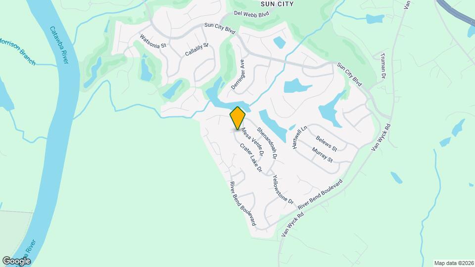 8118 Crater Lake Dr Mapa y Detalles de la Ubicación