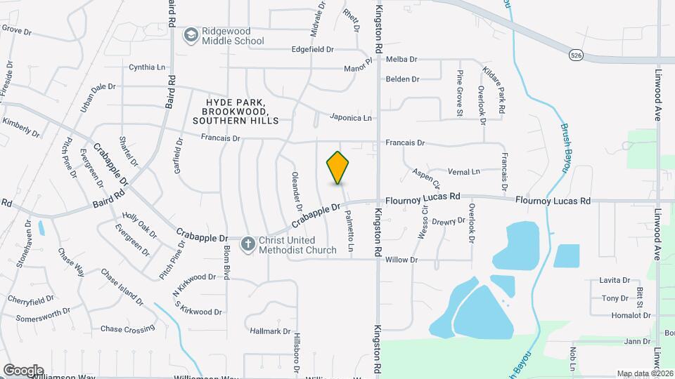 9434 Palmetto Ln Map and Location Details