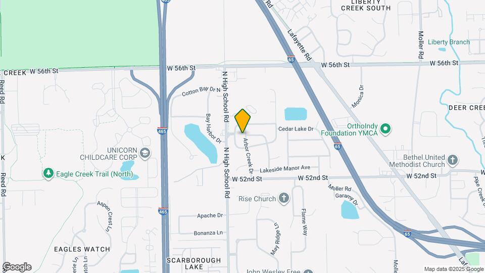 5344 Arbor Creek Dr Map and Location Details