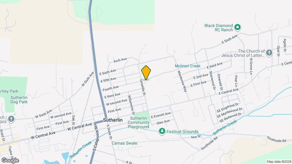 454 Umatilla St Map and Location Details